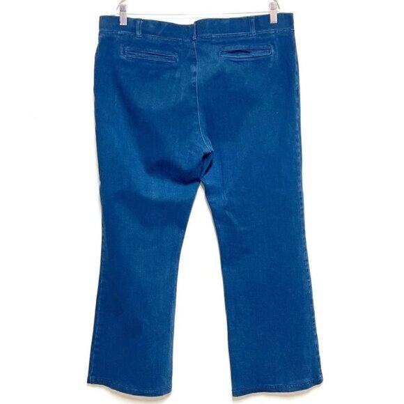 NWOT Beta brand Dark Indigo Yoga Bootcut Jeans Sz 2XL Petite - Picture 3 of 7